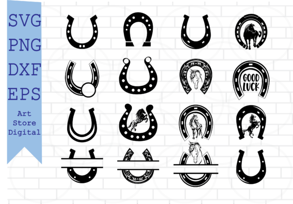 Download 17 Styles HORSESHOE SVG, Horse Shoe Svg - Horse shoe svg Collection