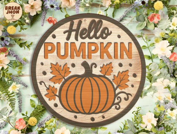 Download Hello Pumpkin Door Hanger - Pumpkin door hanger Collection